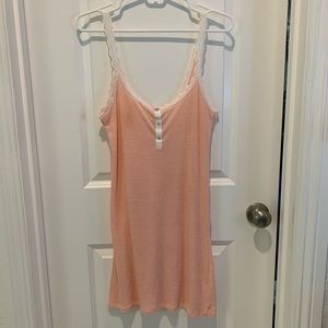 VS Ribbed Lace Sleepwear